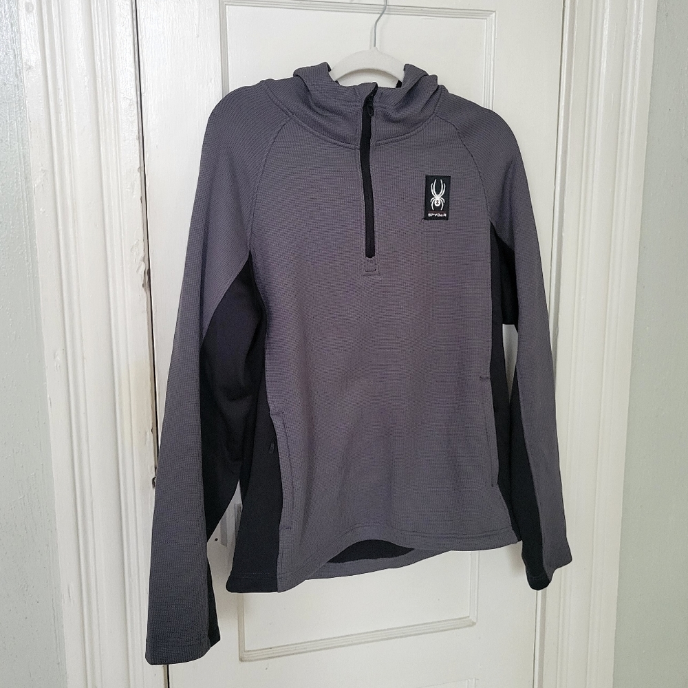Men's Spyder Zip Hoodie L